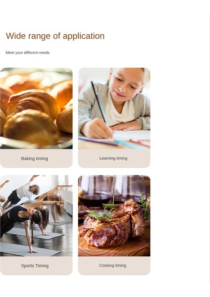 Mutfak Geri Sayım Sayacı Manyetik LED Dijital Zamanlayıcı Pişirme Kronometre Duş Çalışma Sayacı Için Zaman Hatırlatma (Yurt Dışından) fırsatları