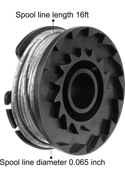 F016800385 Strimmer Giyotin Için Ot Biçme Makara Hattı Art 23 Sl Art 26 Art 23-28 Sl Yedek (1 Makara + 1 Kap) (Yurt Dışından) fiyatları