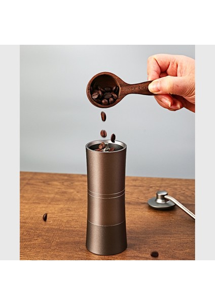 Ayarlanabilir Ayarlar ile Manuel Kahve Değirmeni Espresso Makinesi Paslanmaz Çelik 420 Çapak Ev Kamp Kahve Aksesuarları (Yurt Dışından)