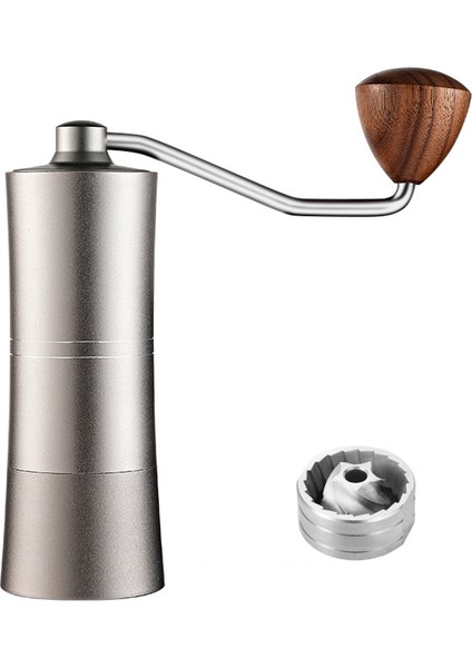 Ayarlanabilir Ayarlar ile Manuel Kahve Değirmeni Espresso Makinesi Paslanmaz Çelik 420 Çapak Ev Kamp Kahve Aksesuarları (Yurt Dışından)