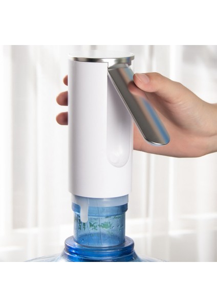 Akıllı Su Sebili Elektrikli Su Şişeleri Pompa Ev USB Katlanabilir Namlulu Su Emme Cihazı Ev-Gri (Yurt Dışından) modelleri