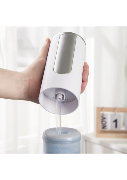 Akıllı Su Sebili Elektrikli Su Şişeleri Pompa Ev USB Katlanabilir Namlulu Su Emme Cihazı Ev-Gri (Yurt Dışından) indirimleri