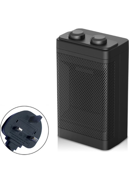 Iç Mekan Kullanımı Için Alan Isıtıcı, 1500W Hızlı Isıtma, Termostatlı Elektrikli ve Taşınabilir Seramik Isıtıcılar, 3 Mod, Birleşik Krallık Fişi (Yurt Dışından) indirimleri