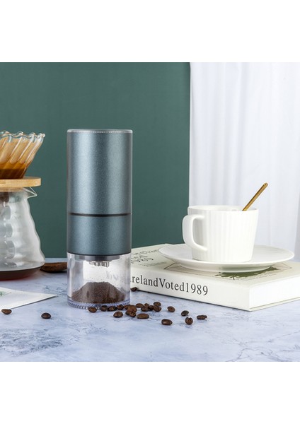 Taşınabilir Elektrikli Kahve Değirmeni Type-C USB Şarj Paslanmaz Çelik Kahve Çekirdekleri Öğütücü Espresso/damla/soğuk Demlemek-A (Yurt Dışından) modelleri