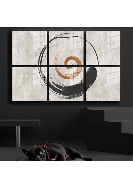 Sanat^# Gerçek Soyut-1 /dinamik Döngü Cam Tablo 33 fiyatları