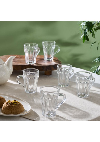 Leylak 6 'lı Çay Bardağı Seti 175 ml