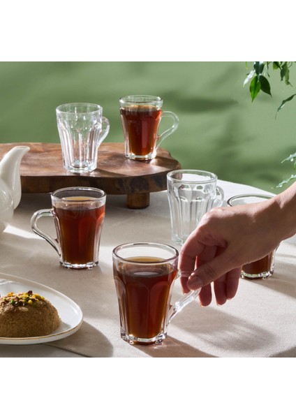 Leylak 6 'lı Çay Bardağı Seti 175 ml fırsatları