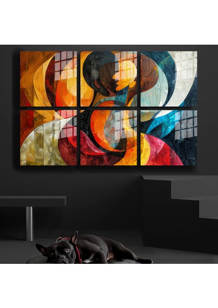 Sanat^# Gerçek Soyut-1 /zihin- Cam Tablo 12 fiyatları