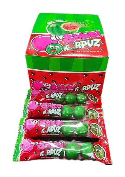 Big Babol Karpuz Sakız 20G 28'li Paket