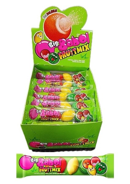 Big Babol Fruit Mix Sakız 20G 28'li Paket