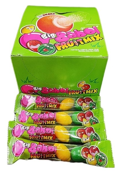 Big Babol Fruit Mix Sakız 20G 28'li Paket