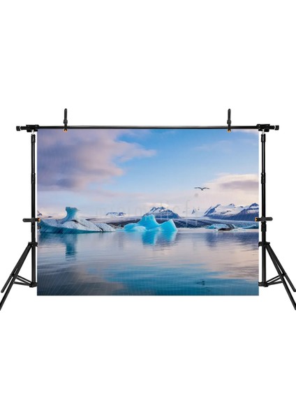 Buzdağlarıyla Mavinin Dansı: 200x150cm Arka Plan, Stüdyo Fonu fiyatları