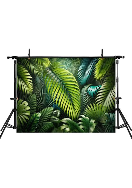 Tropik Yeşillikler Arka Plan, 200x150cm, Stüdyo Fonu fiyatları