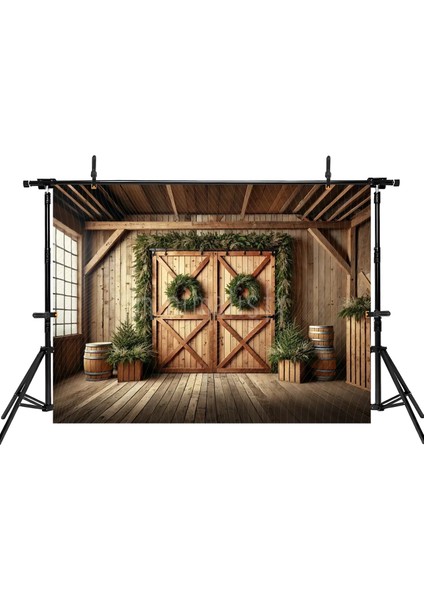 Rustik Arka Plan, Doğal Yeşilliklerle Bezenmiş 200x150cm, Stüdyo Fonu fiyatları