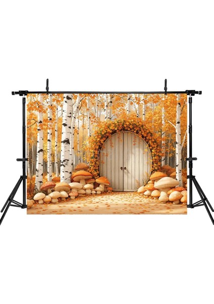 Büyüleyici Sonbahar Arka Planı: 200x150cm, Misty Orman, Stüdyo Fonu fiyatları