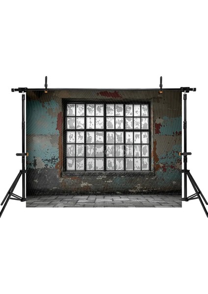 Eski Duvar ve Pencerelerle Sıcak Bir Atmosfer: Arka Plan 200x150cm Stüdyo Fonu fiyatları