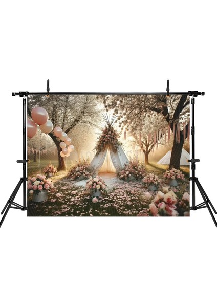 Romantik Bahar Temalı Arka Plan 200x150cm, Stüdyo Fonu fiyatları