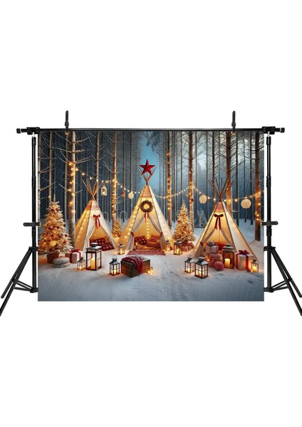 Kış Masalı: Sıcak Koşullarda Aydınlık ve Şıklık Arayanlar için Arka Plan 200x150cm, Stüdyo Fonu fiyatları