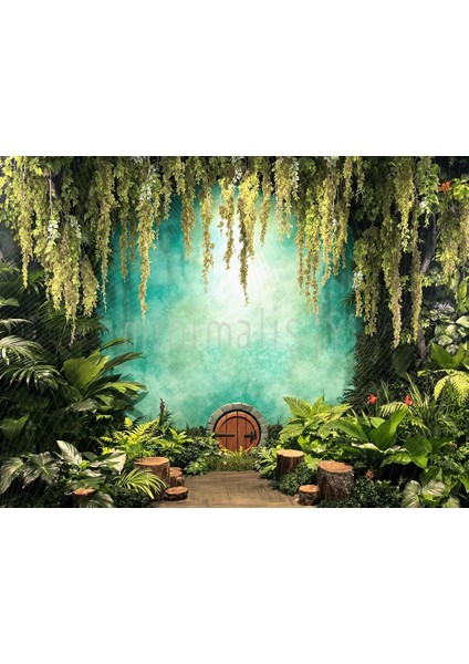 Doğanın Dokusu ile Dolu Arka Plan, 200x150cm, Stüdyo Fonu