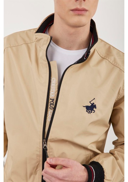 Çetinkaya Mentality 7342 Camel Bondit Kapuşonlu Mont modelleri