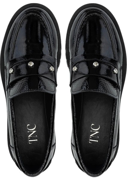 Kadın Hakiki Derisiyah Açma Loafer Ayakkabı 1054 01 Bn Ayk SK24-25 Sıyah Acma indirimleri