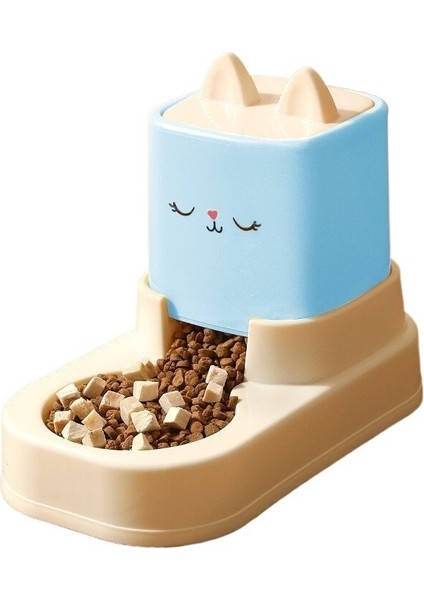 Kedi Otomatik Mama Kedi Maması Kasesi Otomatik Besleme Büyük Kapasiteli Hepsi Bir Arada Hayvan Mama Kabı Kedi Mama Kabı (Yurt Dışından)