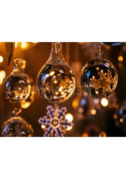 Işıltılı Kış Masalı Arka Plan - 200x150cm, Stüdyo Fonu