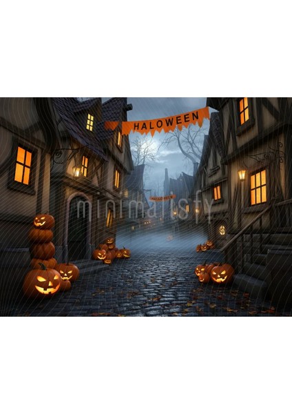 Büyüleyici Cadılar Bayramı Arka Planı, 200x150cm, Stüdyo Fonu