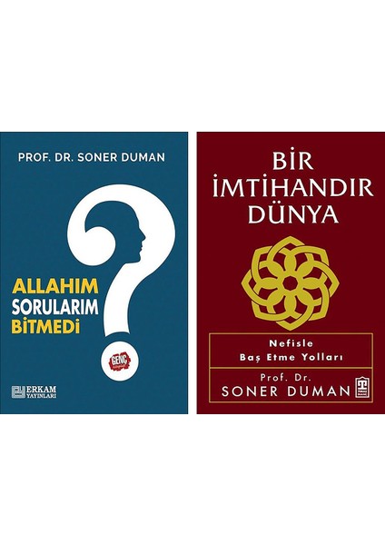 Allahım Sorularım Bitmedi - Bir İmtihandır Dünya 2 Kitap