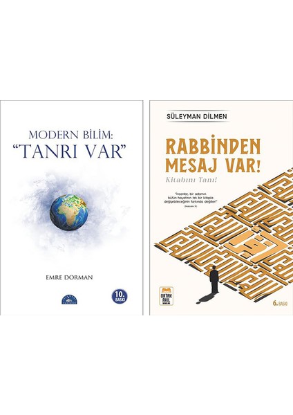 Modern Bilim 'Tanrı Var' - Rabbinden Mesaj Var! 2 Kitap