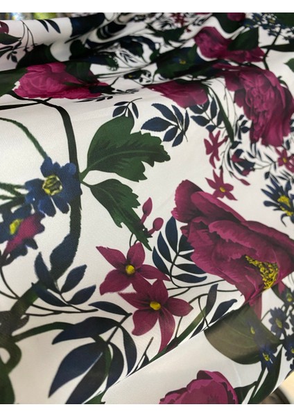 Şifon Saten Desenli Kumaş fırsatları