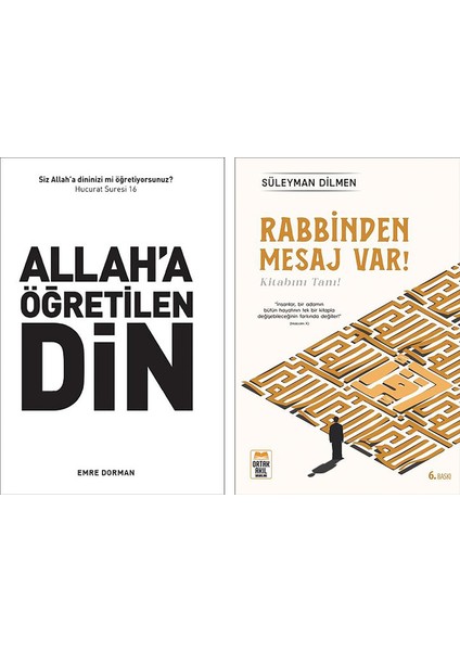 Allah’a Öğretilen Din - Rabbinden Mesaj Var! 2 Kitap