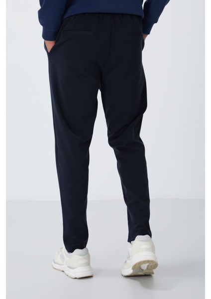 Bej Yüzeyi Dokulu Standart Fit Erkek Eşofman Takım - 82155