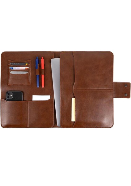 Organizer Tablet & Laptop Kılıfı M1 - M2 13"-14" Inç Macbook Pro & Air Evrak Çantası 24.5X34.5CM