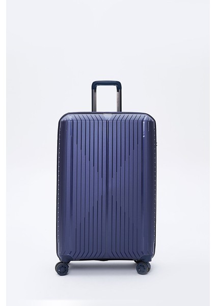 Polipropilen 3'lü Kırılmaz Valiz Seti Lacivert fiyatları