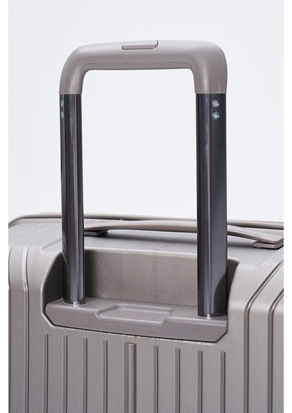 Polipropilen 3'lü Kırılmaz Valiz Seti Gri indirimleri