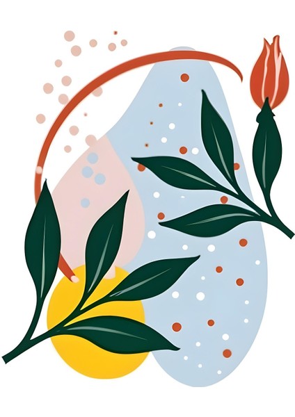 Matisse - Boho - Art Deco - Soyut - Doğa ( 3 Lü Çerçevesiz ) Poster - Afiş - Tablo KR2C01289/ fiyatları