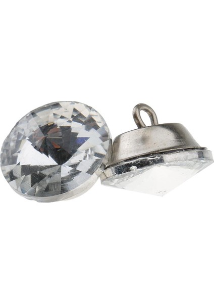 18MM Için Metal Döngü Yuvarlak Düğ ile 25 Rhinestone Kristal Düğ (Yurt Dışından) modelleri