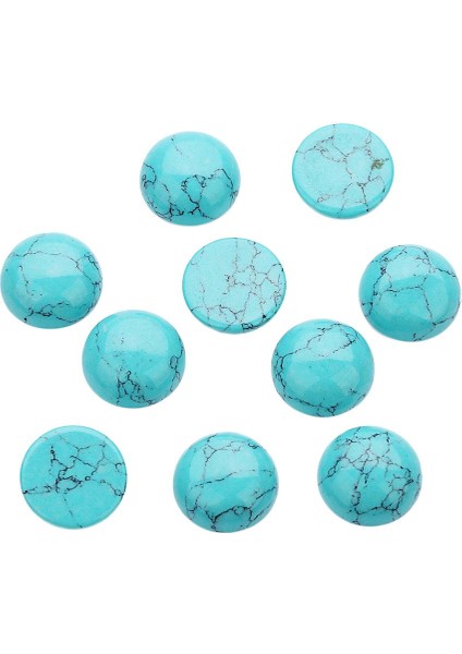 Takı Yapımı Için 20 Mavi Taş Flatback Cabochons 6mm (Yurt Dışından)