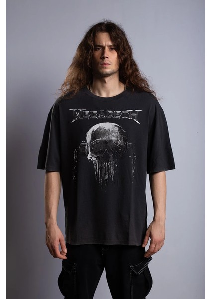 Megadeth Vintage Oversize Metal T-Shirt