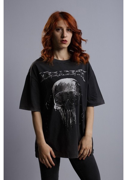 Megadeth Vintage Oversize Metal T-Shirt