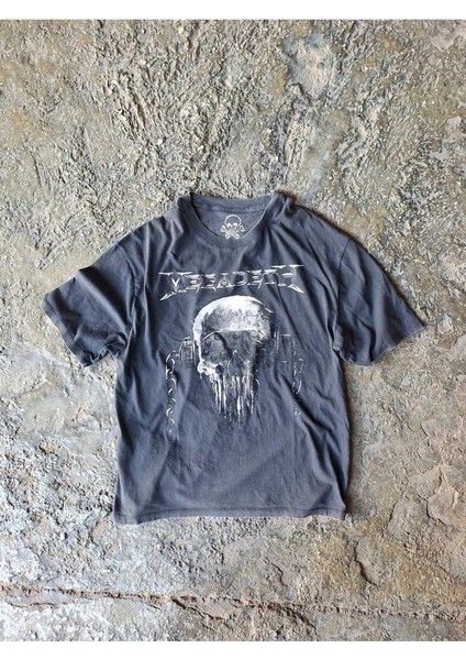 Megadeth Vintage Oversize Metal T-Shirt