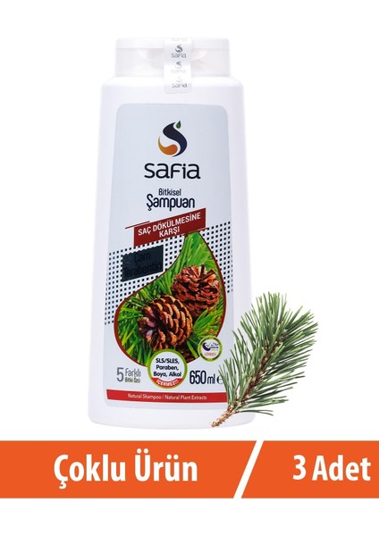 Şampuan 3X650 ml