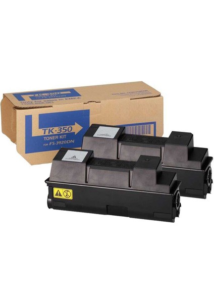 Kyocera TK-350 / Kyocera FS-3640 Yazıcı Uyumlu Muadil Toner 2'li Paket