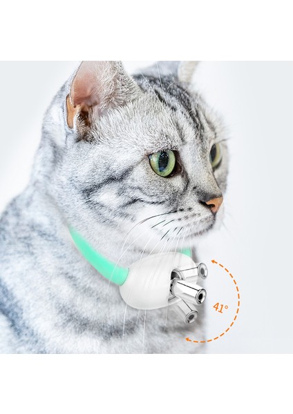 Akıllı Lazer Alay Kedi Tasmaları Lazer Alay Kedi Oyuncakları Evcil Hayvan Malzemeleri (Yurt Dışından)