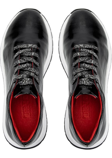 Kadın Siyah Rugan Sneakers & Spor Ayakkabı 1071 I900 Bn Ayk SK24-25 Sıyah Krsk Rgn indirimleri