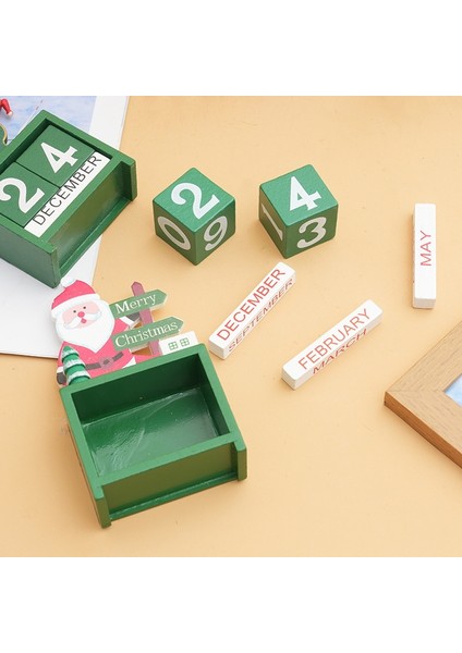 Noel Arifesi Masaüstü Takvimi Süsleme Noel Baba (Yurt Dışından) fırsatları