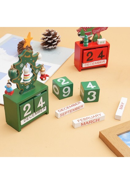 Noel Arifesi Masaüstü Takvimi Süsleme Noel Baba (Yurt Dışından) indirimleri