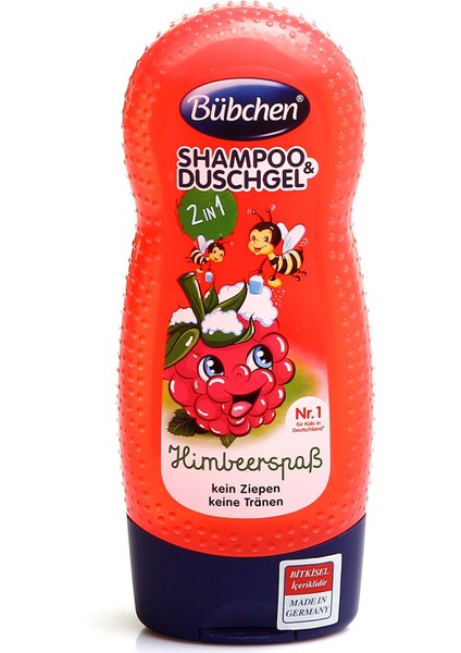 Frambuaz Çocuk Şampuan ve Duş Jeli 230 ml
