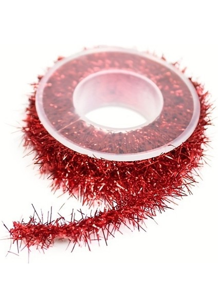 Noel Glitter D Şerit Yay Dıy Dekoratif Şerit (Yurt Dışından)